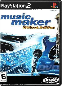 Music Maker Deluxe Edition Playstation 2 US box art